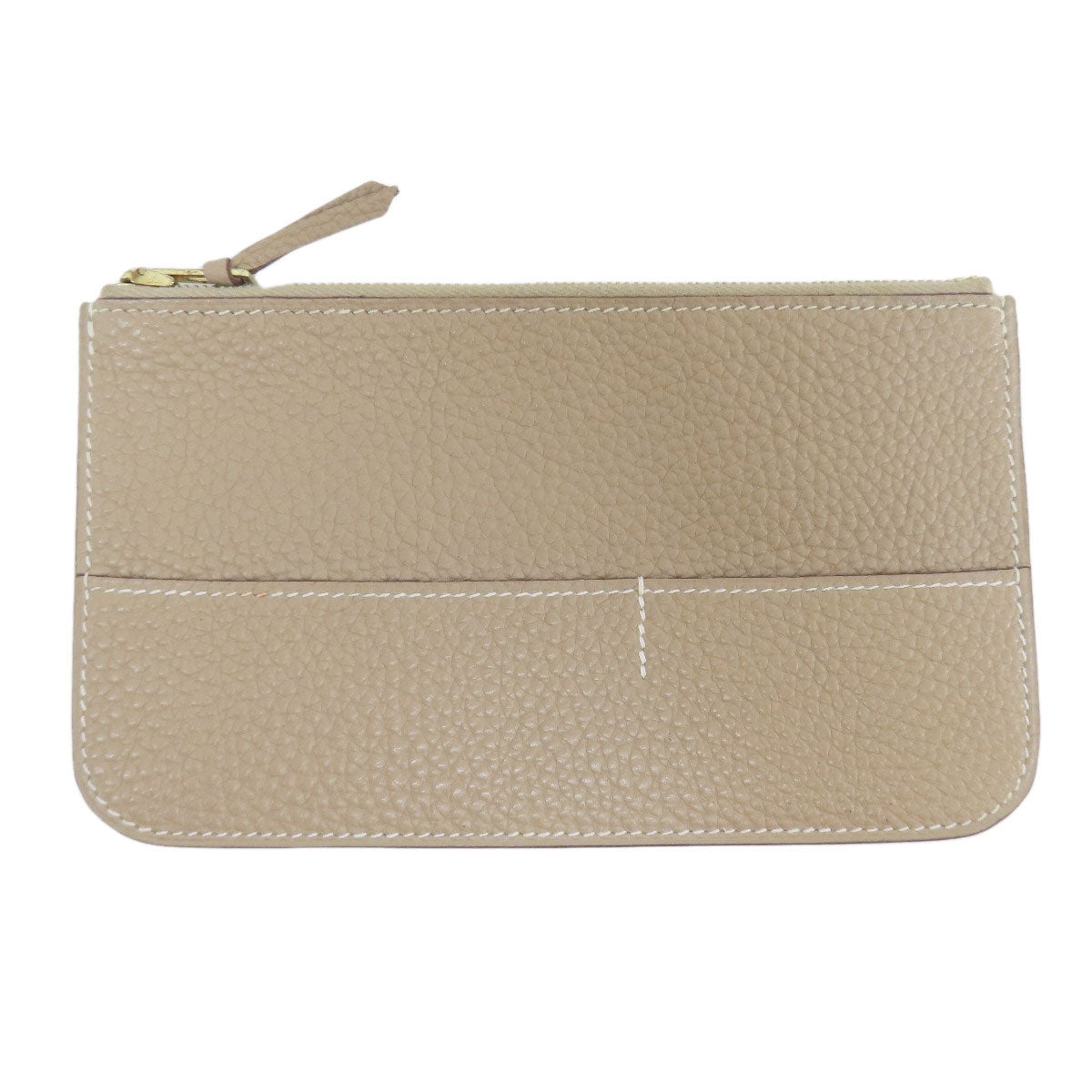 HERMES Dogon Duo GM Etop GoldHardware Long wallet (with coin pocket) Togo Ladies [Used]