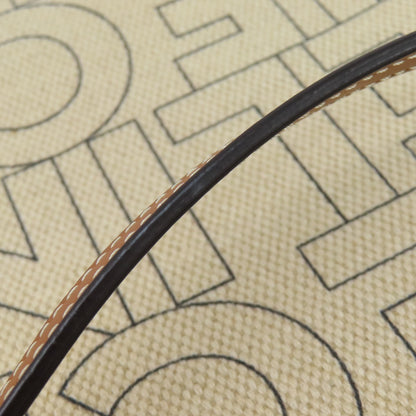 CELINE Mini Vertical Cover 2WAY Handbag Canvas LeatherLadies [Used]