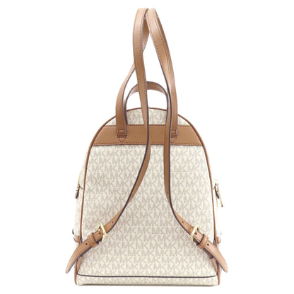 Michael Kors MK signature Backpack Â· Daypack PVC Ladies [Used]