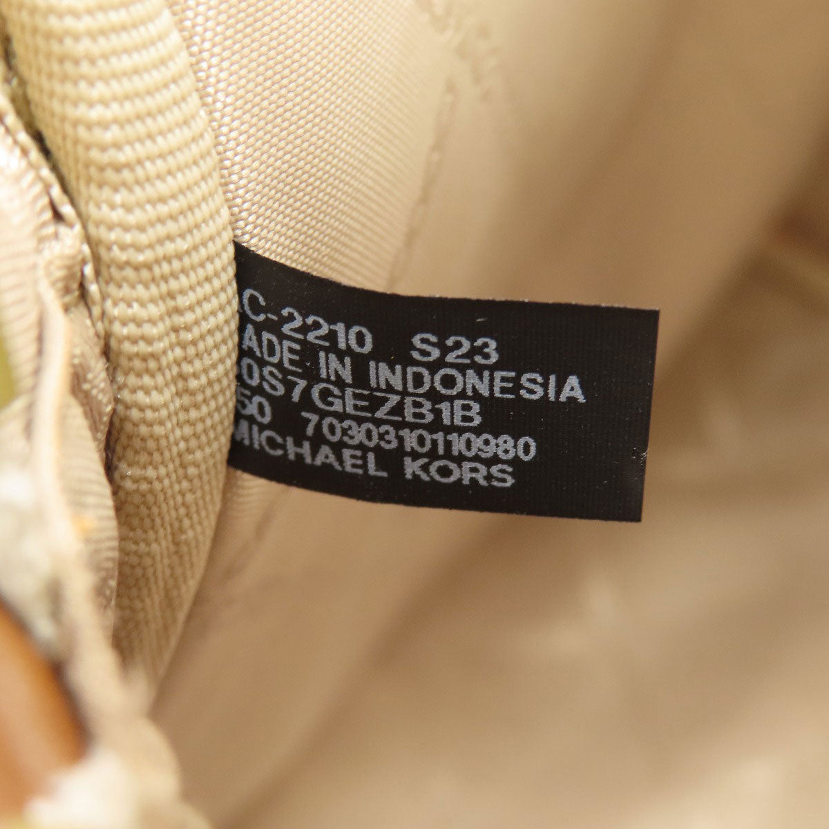 Michael Kors MK signature Backpack Â· Daypack PVC Ladies [Used]