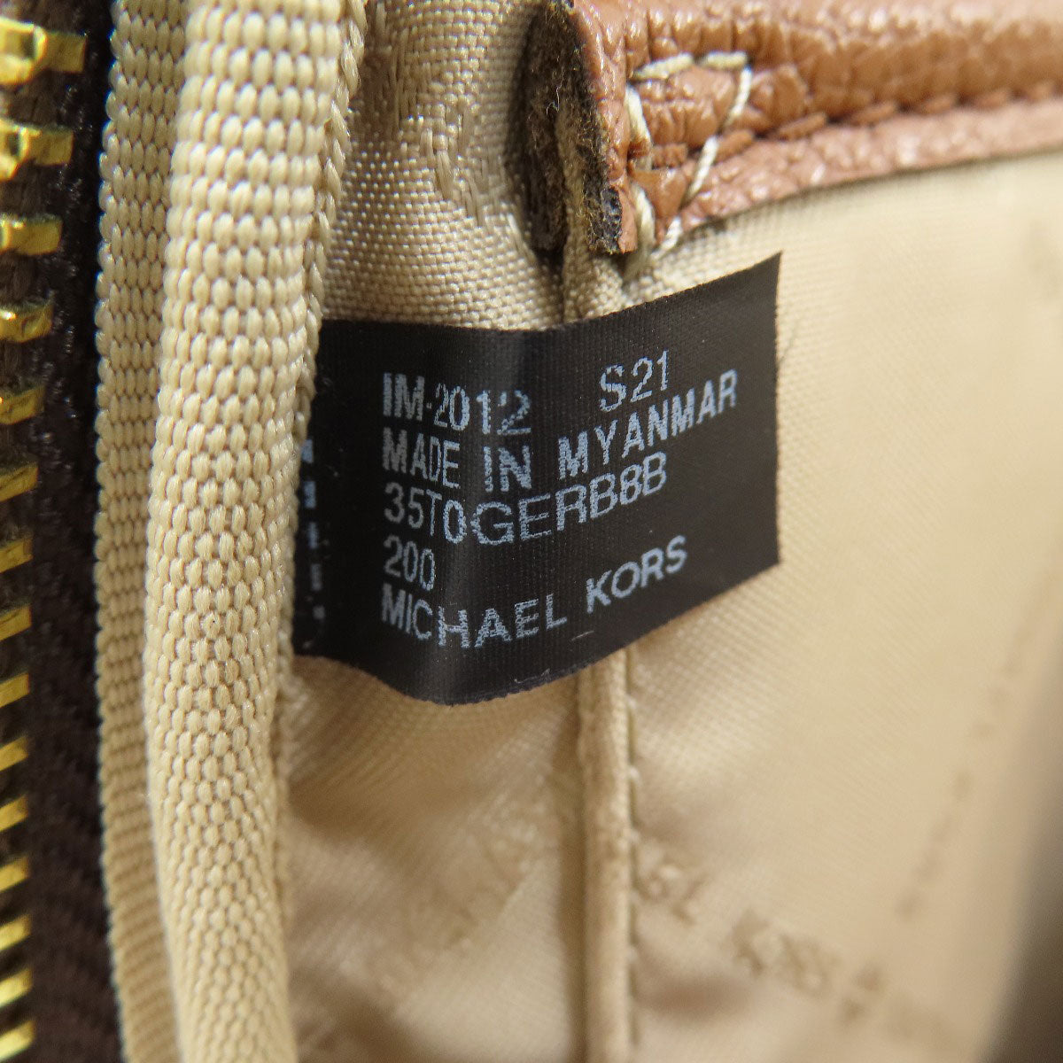 Michael Kors MK signature Backpack Â· Daypack PVC Ladies [Used]