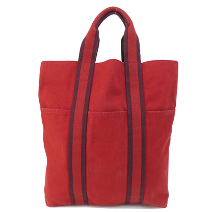 HERMES fool toe cabas Handbag Canvas Ladies [Used]