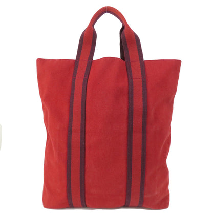 HERMES fool toe cabas Handbag Canvas Ladies [Used]