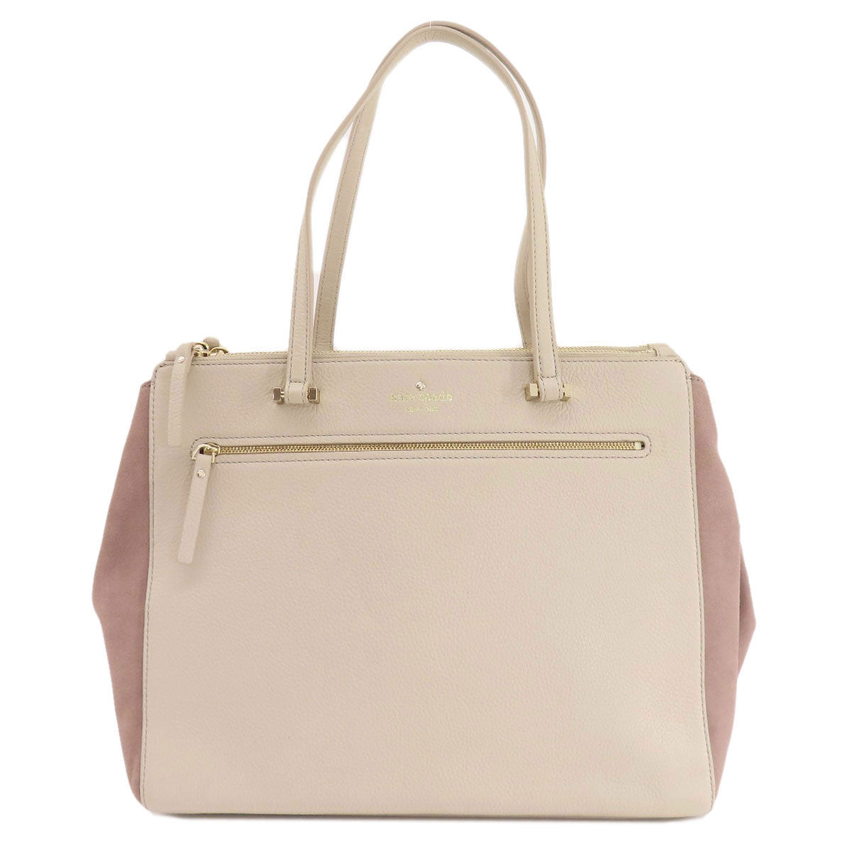 kate spade logo Tote Bag Leather SuedeLadies [Used]