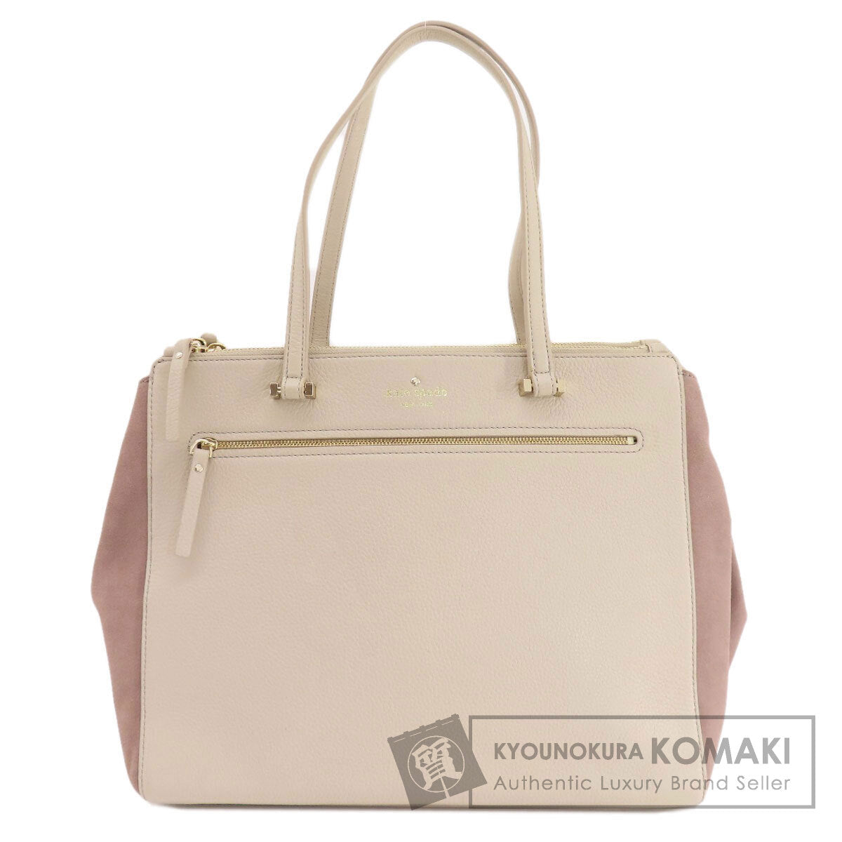 kate spade logo Tote Bag Leather SuedeLadies [Used]