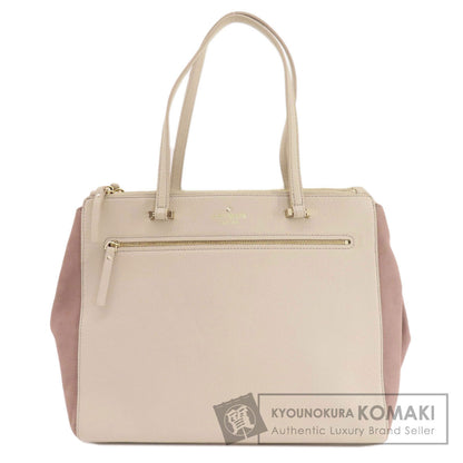 kate spade logo Tote Bag Leather SuedeLadies [Used]