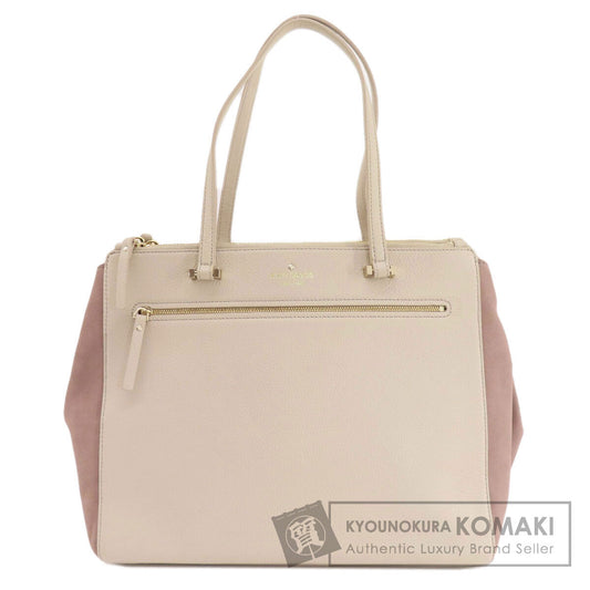 kate spade logo Tote Bag Leather SuedeLadies [Used]