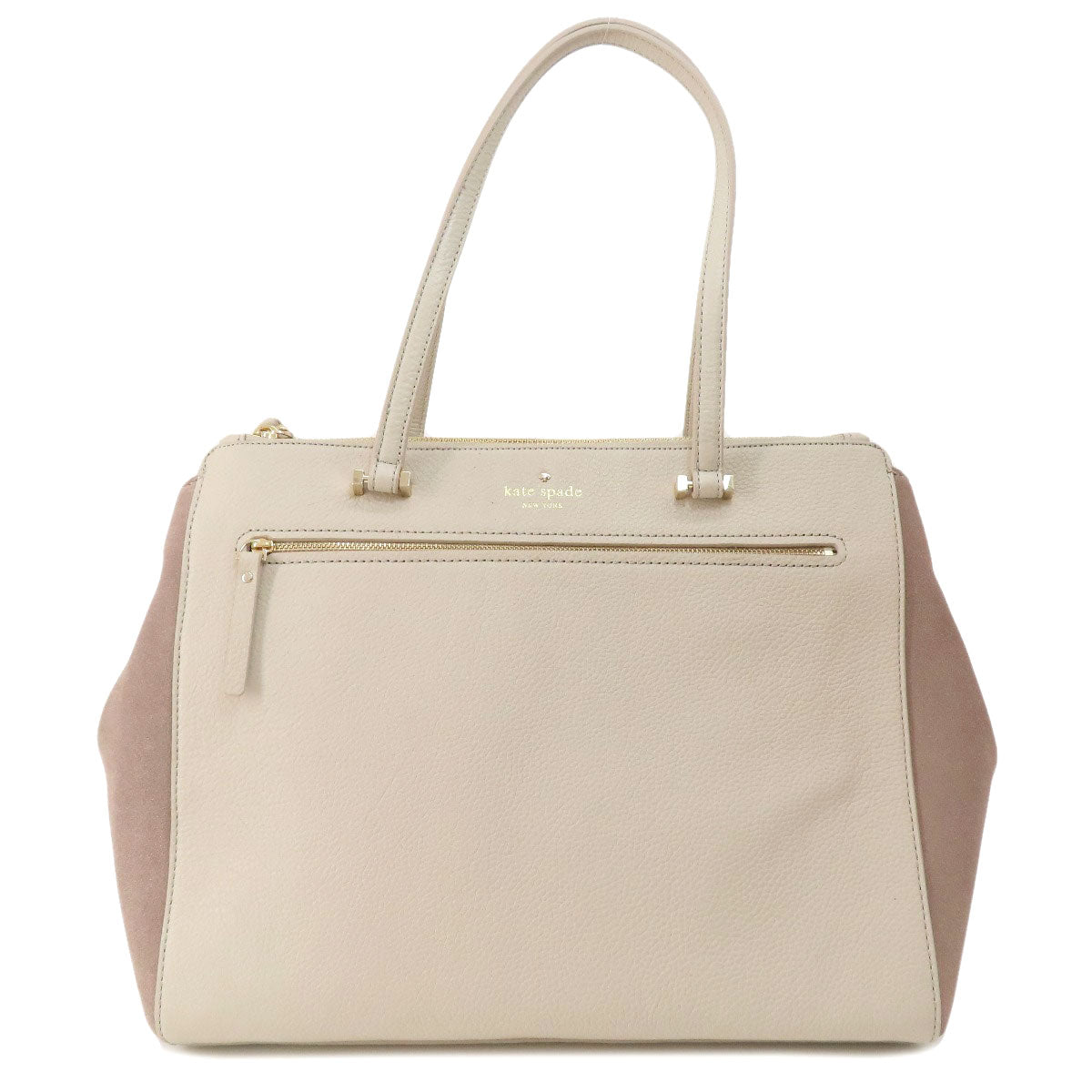 kate spade logo Tote Bag Leather SuedeLadies [Used]