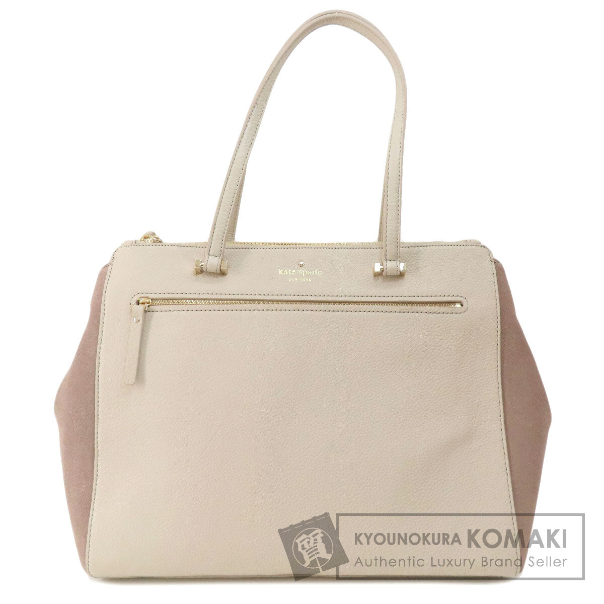 kate spade logo Tote Bag Leather SuedeLadies [Used]
