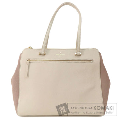 kate spade logo Tote Bag Leather SuedeLadies [Used]