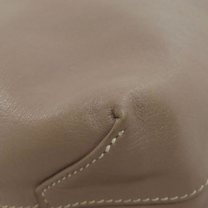 HERMES   Tote Bag Double Sense 28 Etoupe Lime Vossikkim Ladies