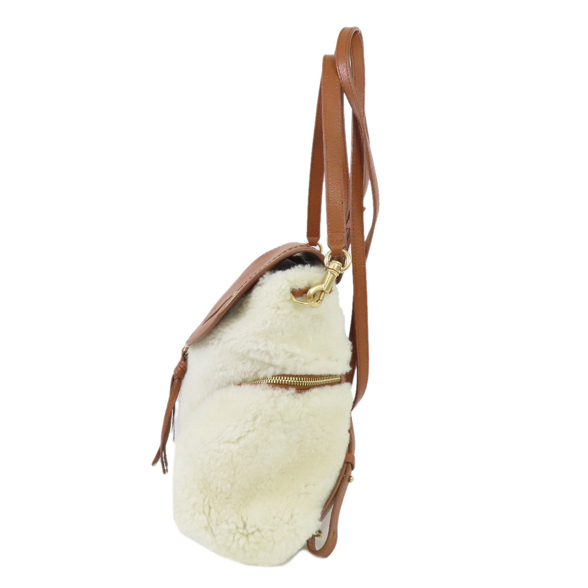 SEE BY CHLOE   Backpack Â· Daypack Fur Leather Ladies