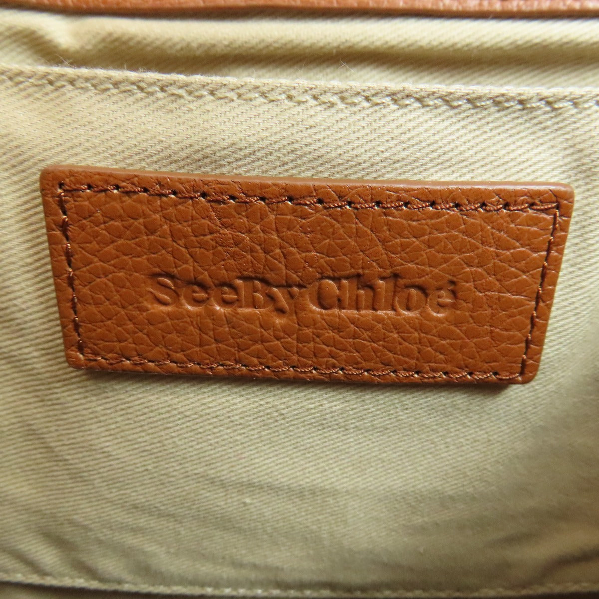 SEE BY CHLOE   Backpack Â· Daypack Fur Leather Ladies