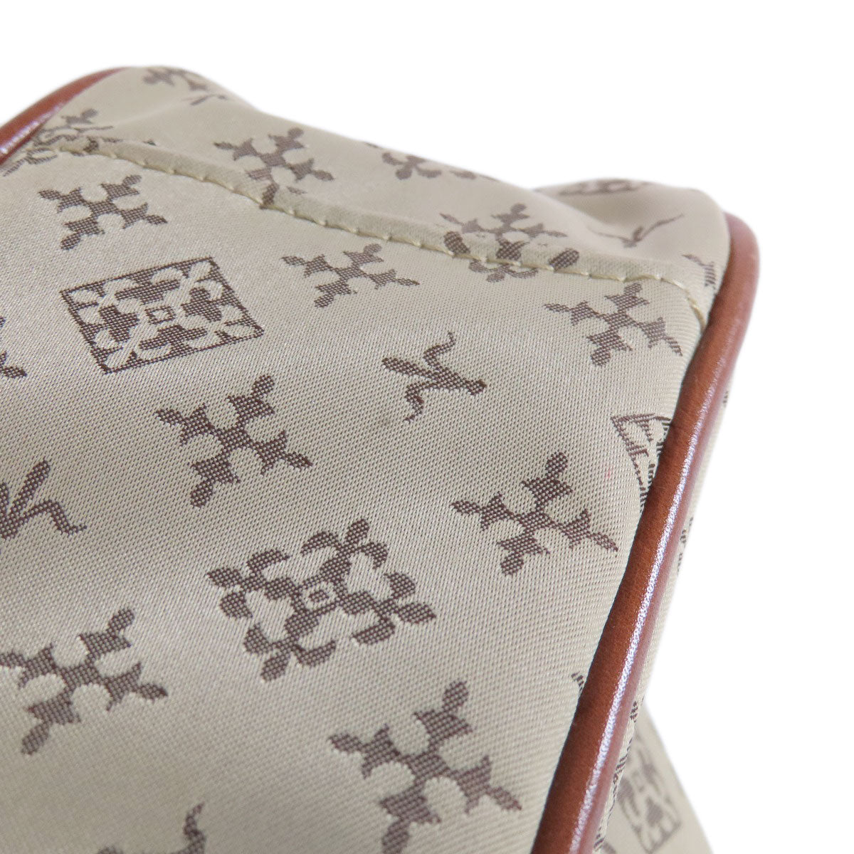 russet Yuri crest 2WAY Handbag Nylon Ladies [Used]