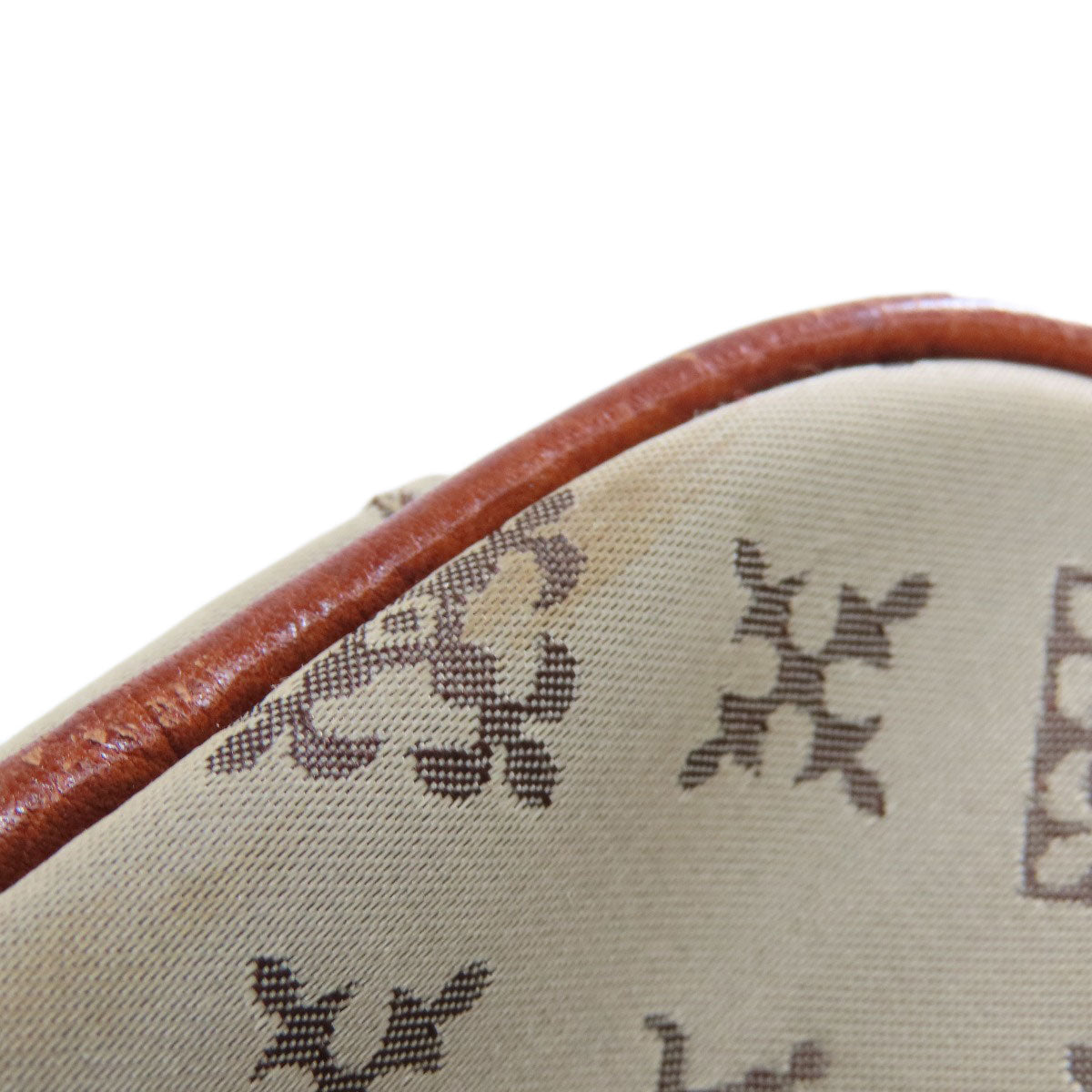 russet Yuri crest 2WAY Handbag Nylon Ladies [Used]