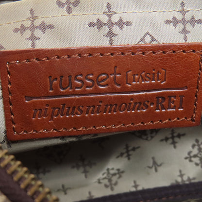 russet Yuri crest 2WAY Handbag Nylon Ladies [Used]
