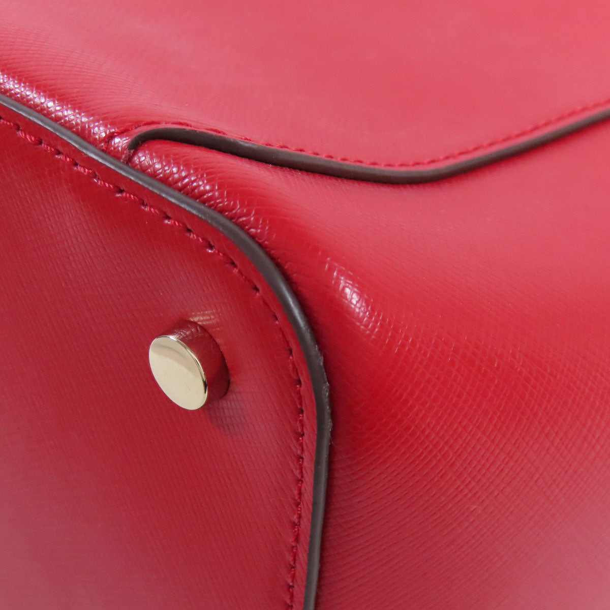 kate spade logo Tote Bag Leather Ladies [Used]