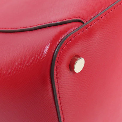 kate spade logo Tote Bag Leather Ladies [Used]