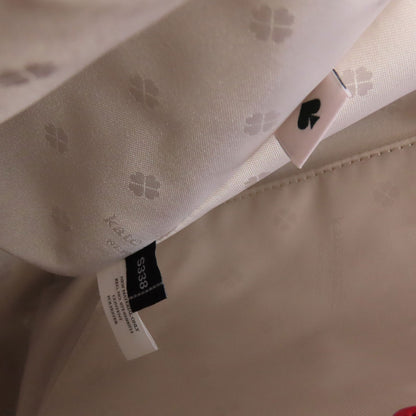 kate spade logo Tote Bag Leather Ladies [Used]