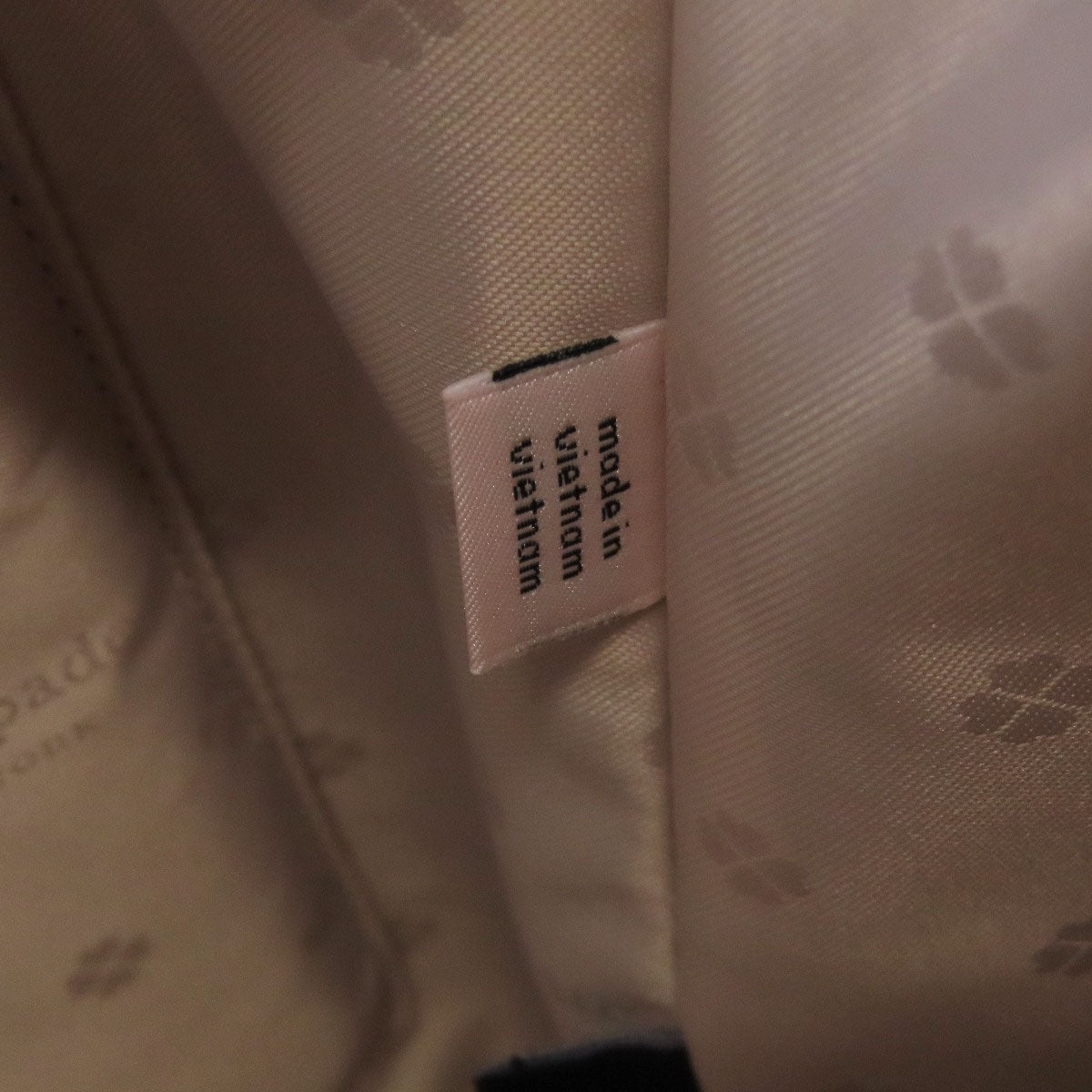 kate spade logo Tote Bag Leather Ladies [Used]