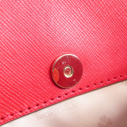 kate spade logo Tote Bag Leather Ladies [Used]