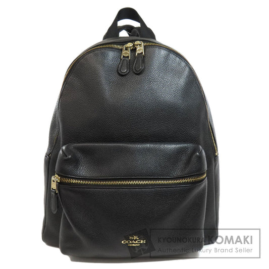 COACH   Backpack Â· Daypack logo Leather Ladies