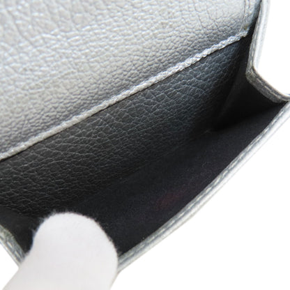 Jimmy Choo Star motif Bifold Wallet with Coin Pocket Leather Ladies [Used]