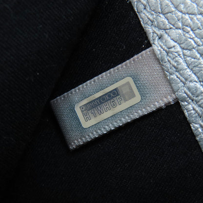 Jimmy Choo Star motif Bifold Wallet with Coin Pocket Leather Ladies [Used]