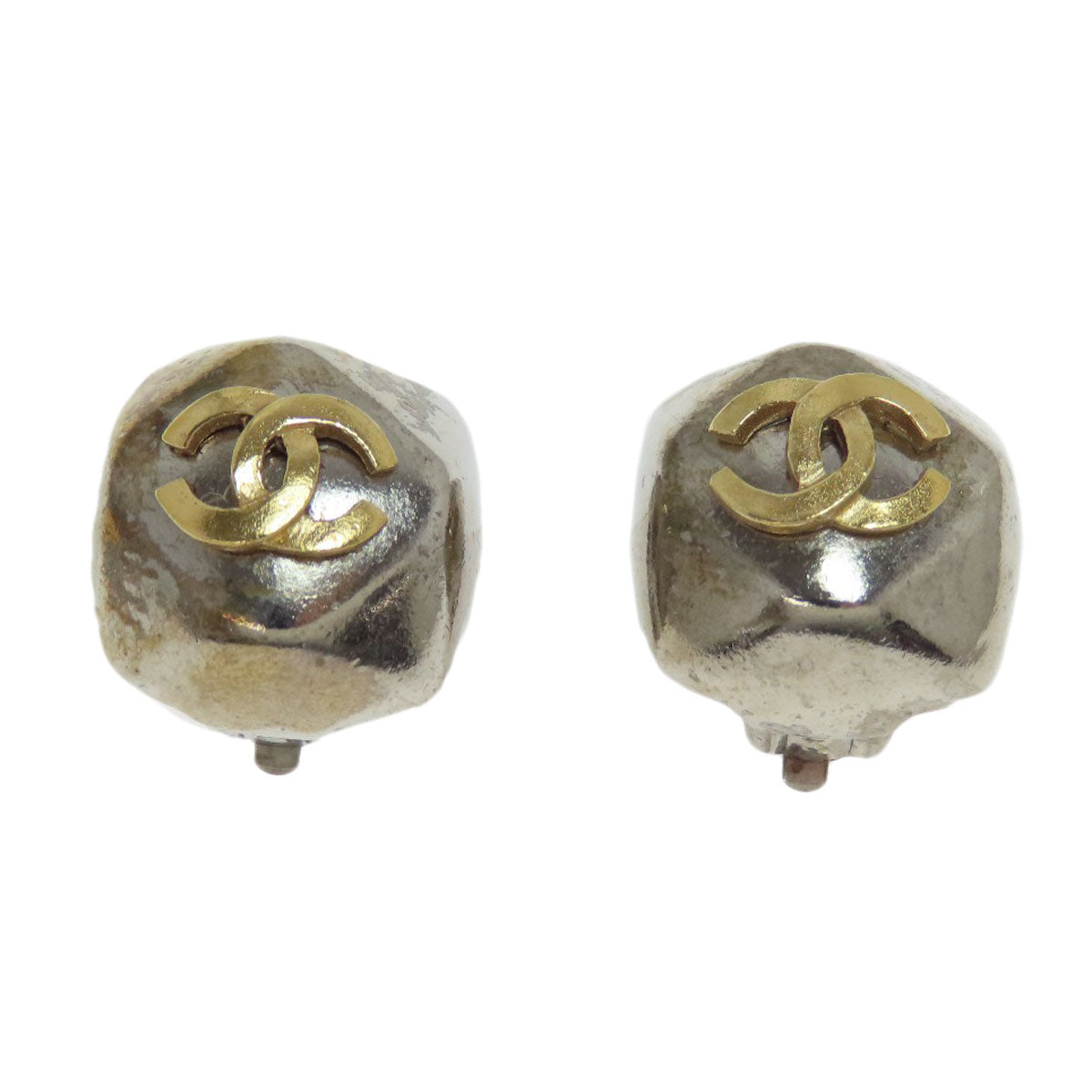 CHANEL COCO Mark Earring Metal Ladies [Used]