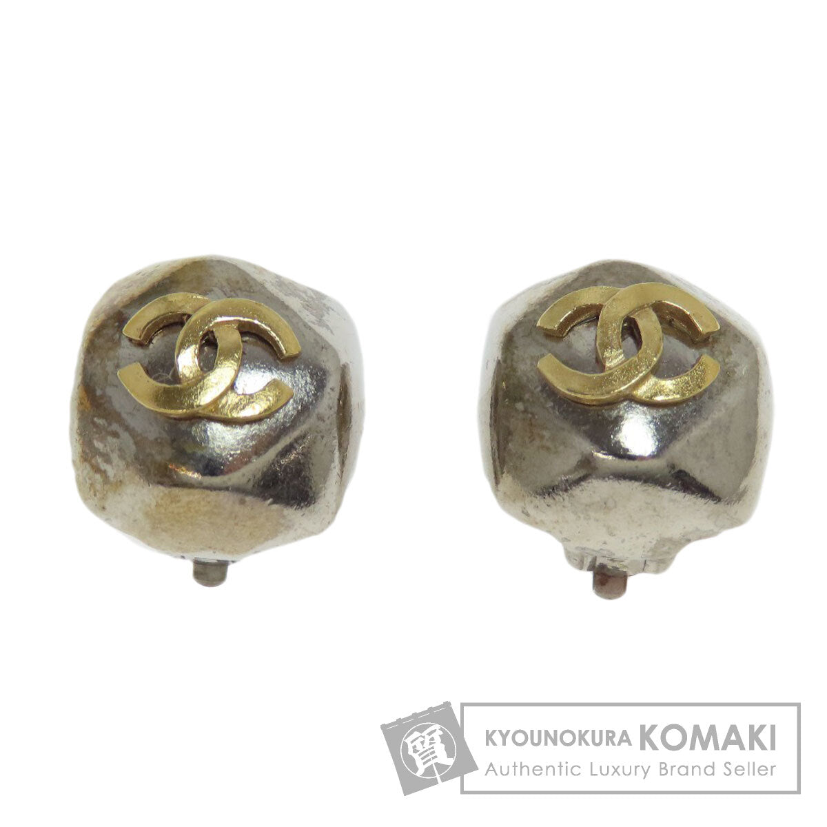 CHANEL COCO Mark Earring Metal Ladies [Used]