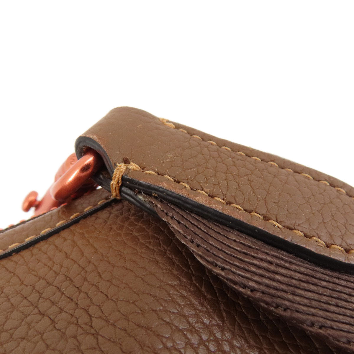 COACH C6293 logo Shoulder Bag Leather Ladies [Used]