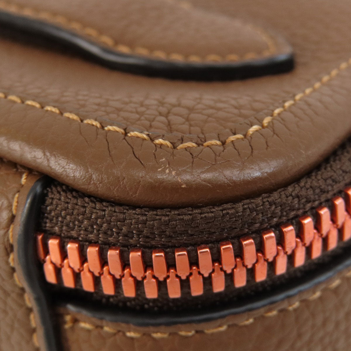 COACH C6293 logo Shoulder Bag Leather Ladies [Used]