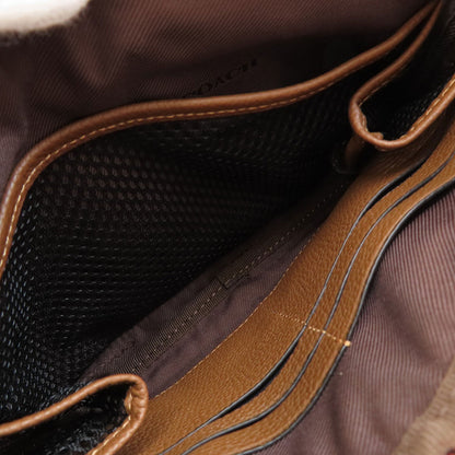 COACH C6293 logo Shoulder Bag Leather Ladies [Used]