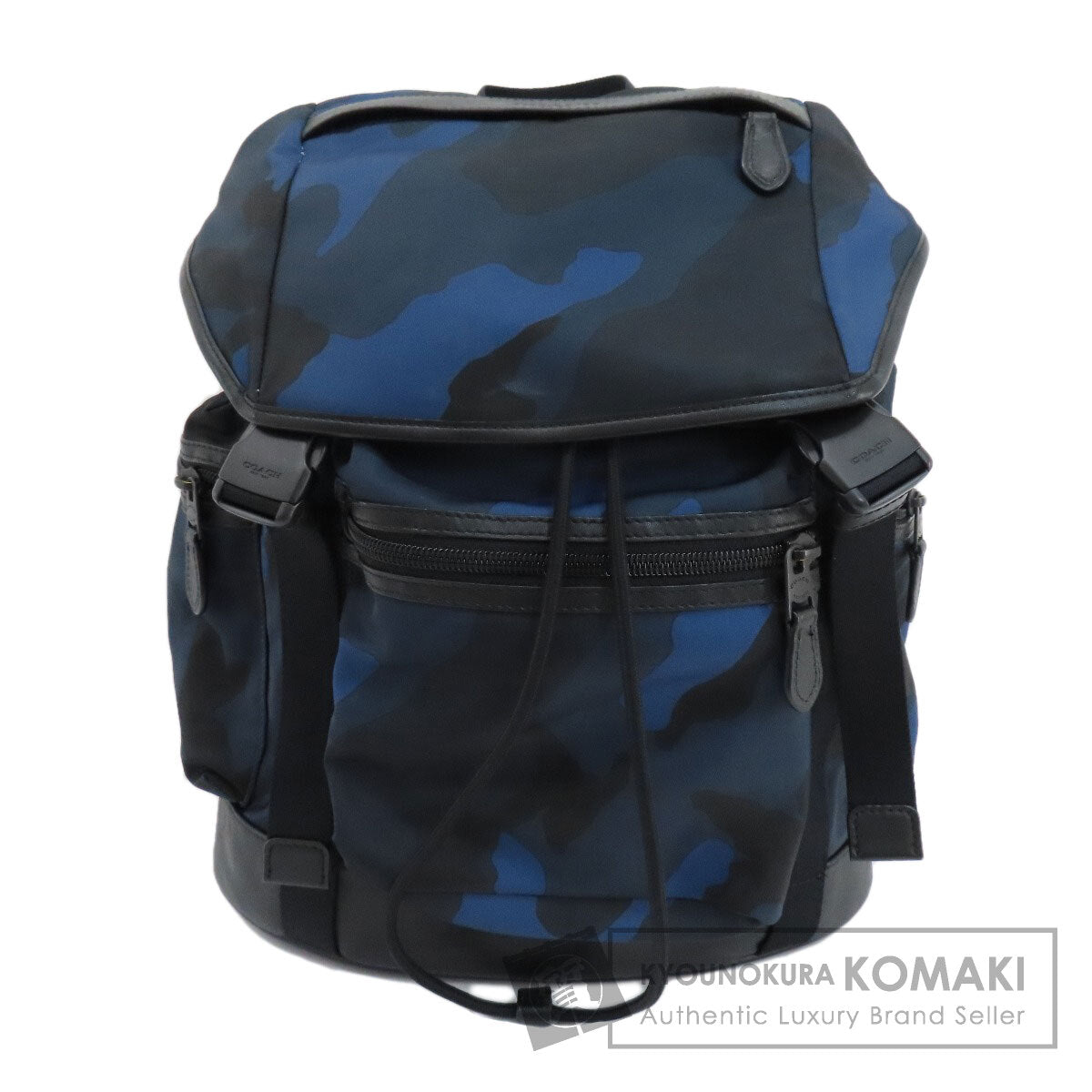 コーチ F54783 カモフラージュ柄 リュック・デイパック ナイロン素材 レディース 【中古】【COACH】