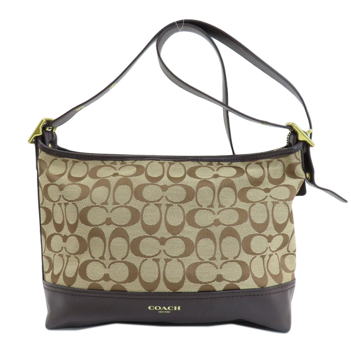 COACH F54339 Signature Shoulder Bag Canvas Ladies [Used]