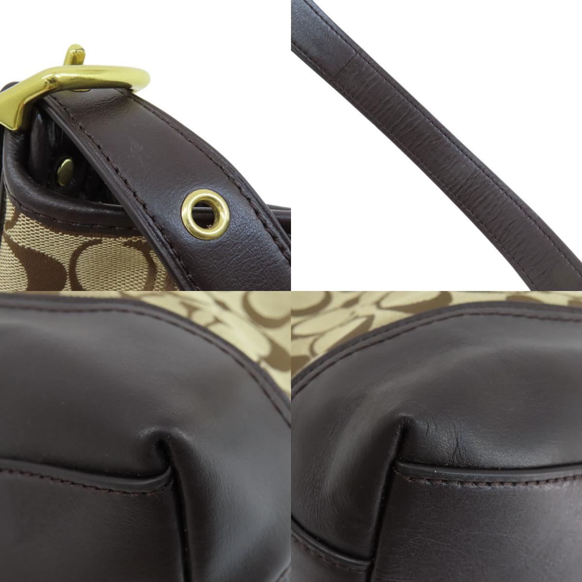 COACH F54339 Signature Shoulder Bag Canvas Ladies [Used]