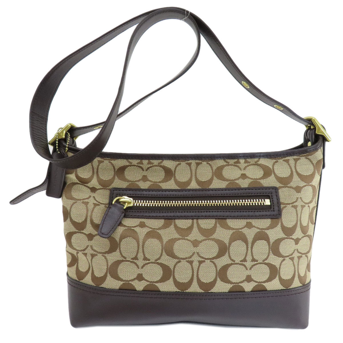 COACH F54339 Signature Shoulder Bag Canvas Ladies [Used]