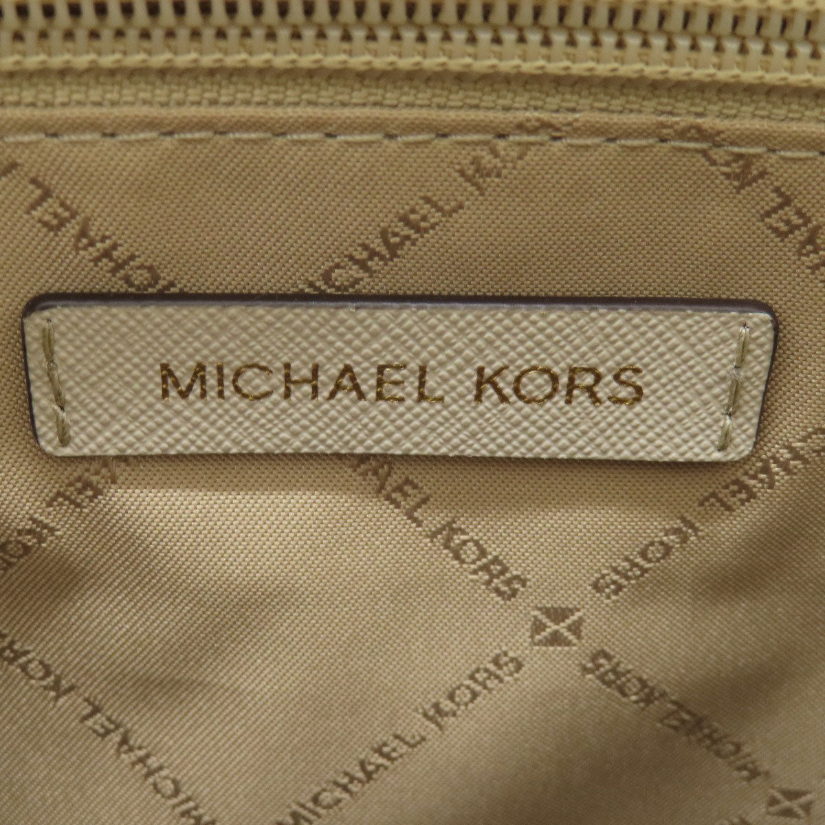 Michael Kors logo Tote Bag Leather Ladies [Used]