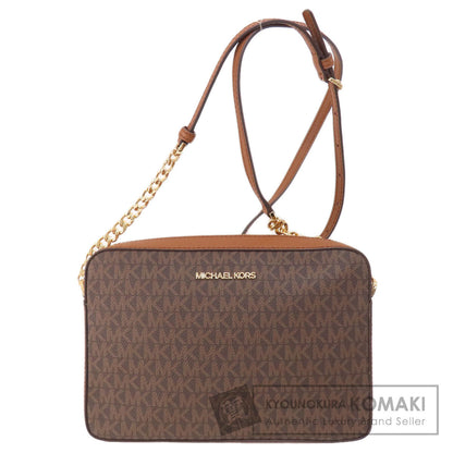Michael Kors MK signature Shoulder Bag PVC Ladies [Used]