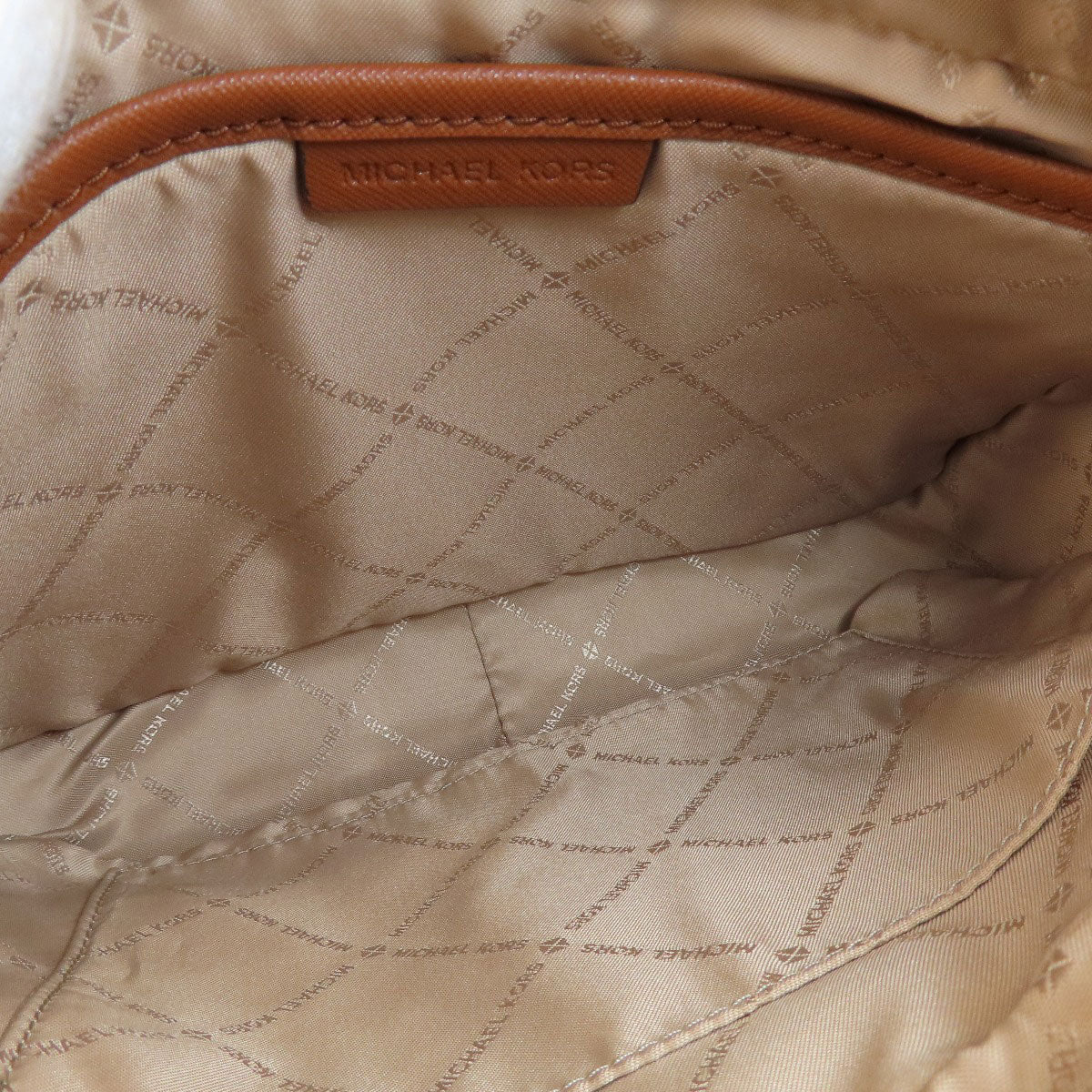 Michael Kors MK signature Shoulder Bag PVC Ladies [Used]