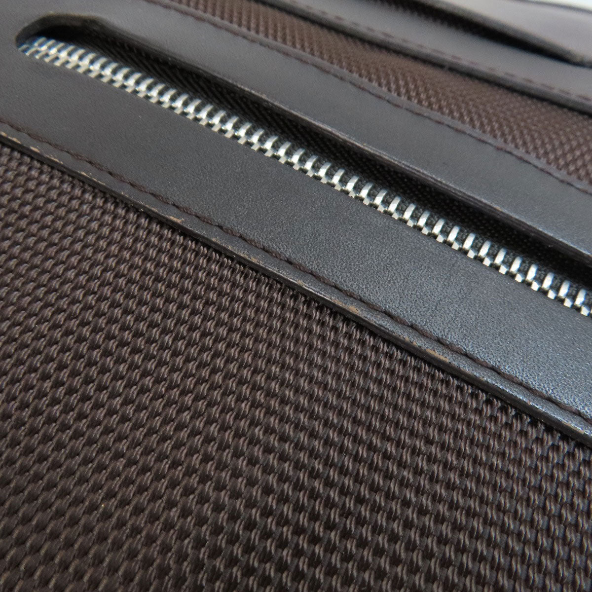 BALLY Barry Stripe Shoulder Bag Canvas Ladies [Used]