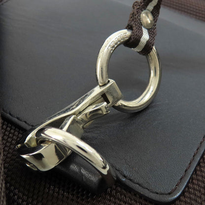 BALLY Barry Stripe Shoulder Bag Canvas Ladies [Used]