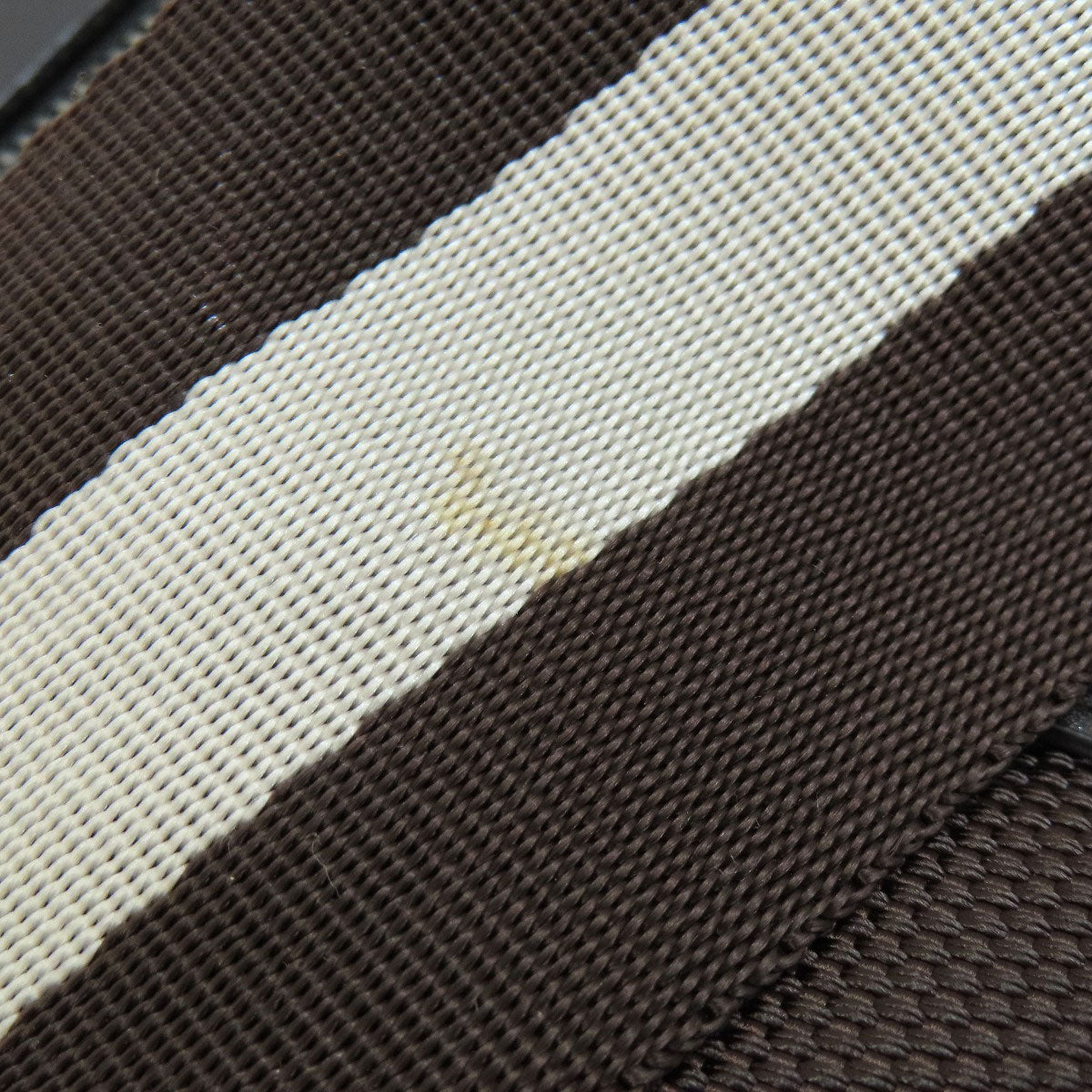 BALLY Barry Stripe Shoulder Bag Canvas Ladies [Used]