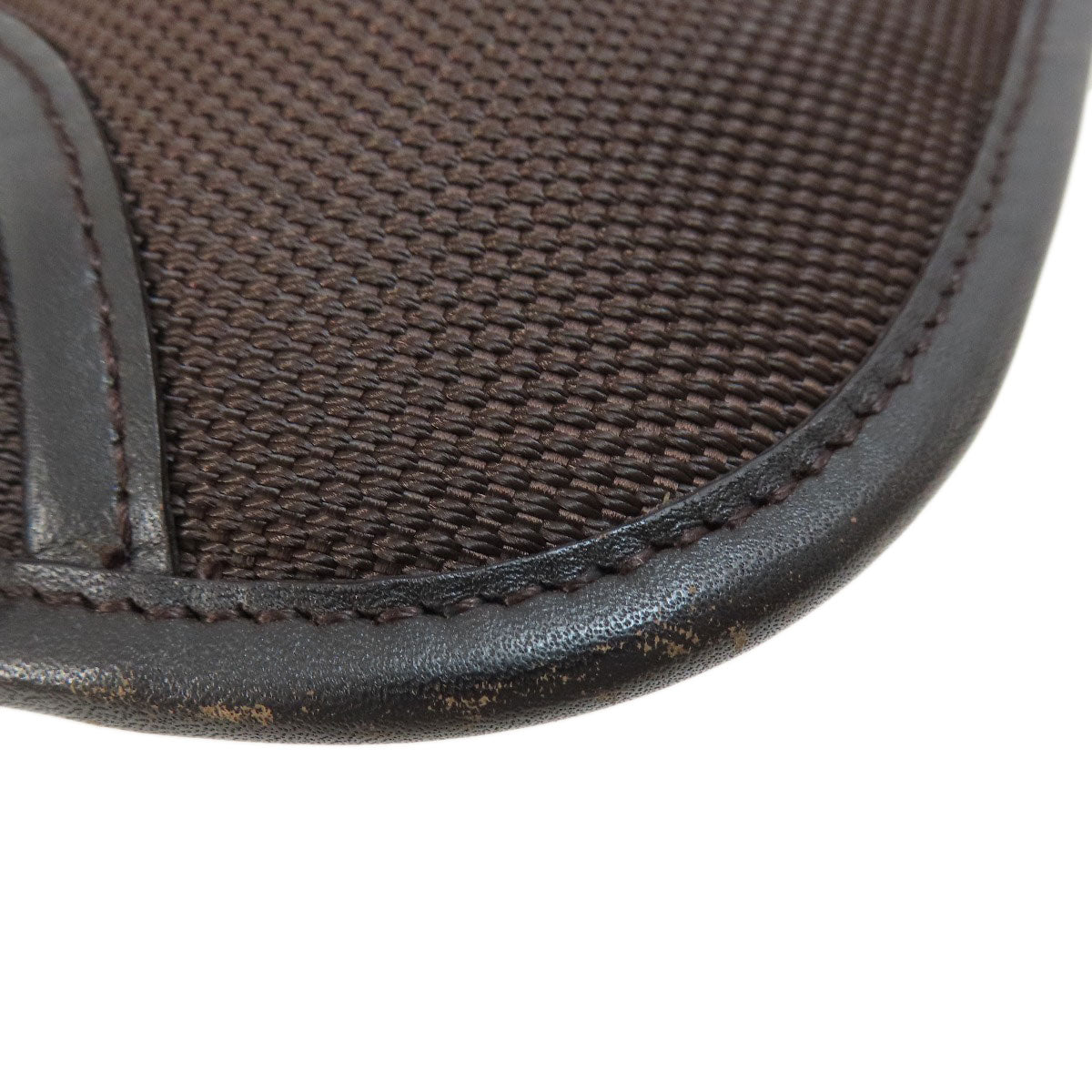 BALLY Barry Stripe Shoulder Bag Canvas Ladies [Used]