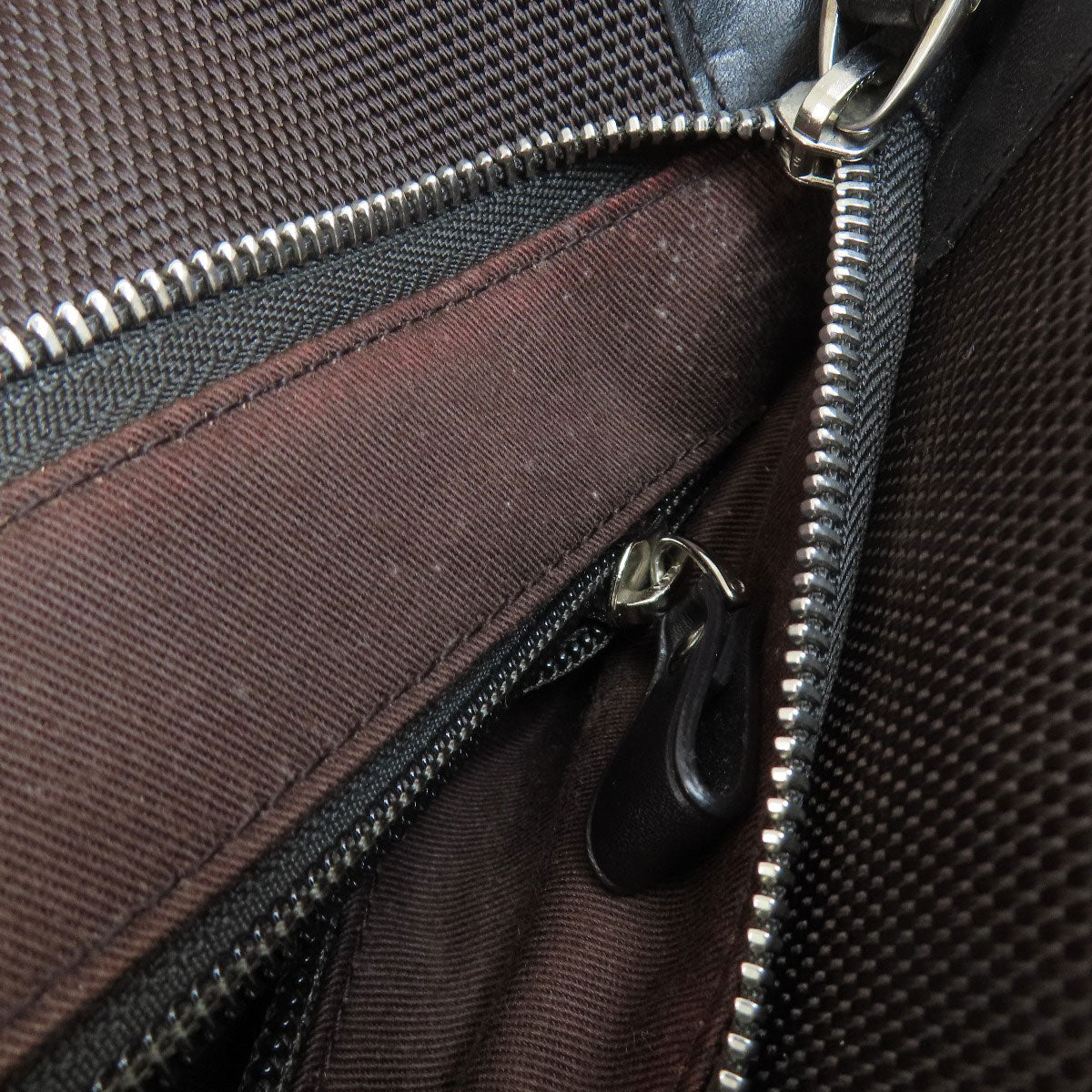 BALLY Barry Stripe Shoulder Bag Canvas Ladies [Used]