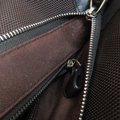 BALLY Barry Stripe Shoulder Bag Canvas Ladies [Used]