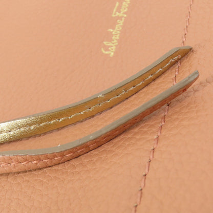 Salvatore Ferragamo GanciniHardware Tote Bag Leather Ladies [Used]