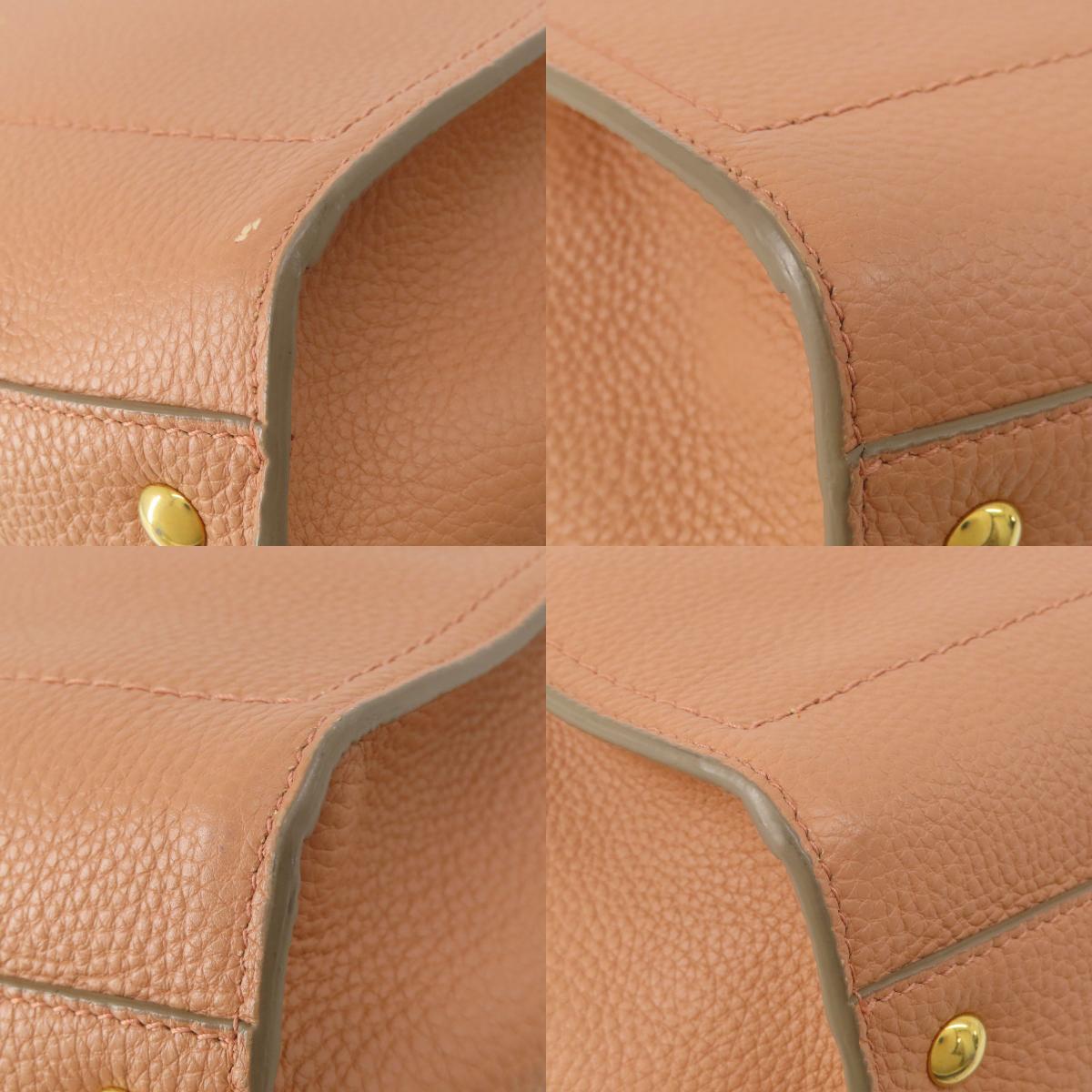 Salvatore Ferragamo GanciniHardware Tote Bag Leather Ladies [Used]