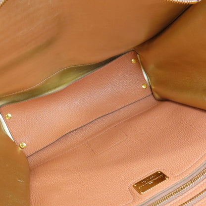 Salvatore Ferragamo GanciniHardware Tote Bag Leather Ladies [Used]