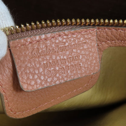 Salvatore Ferragamo GanciniHardware Tote Bag Leather Ladies [Used]